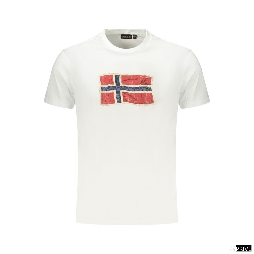 T-shirt bleu en Coton — 1