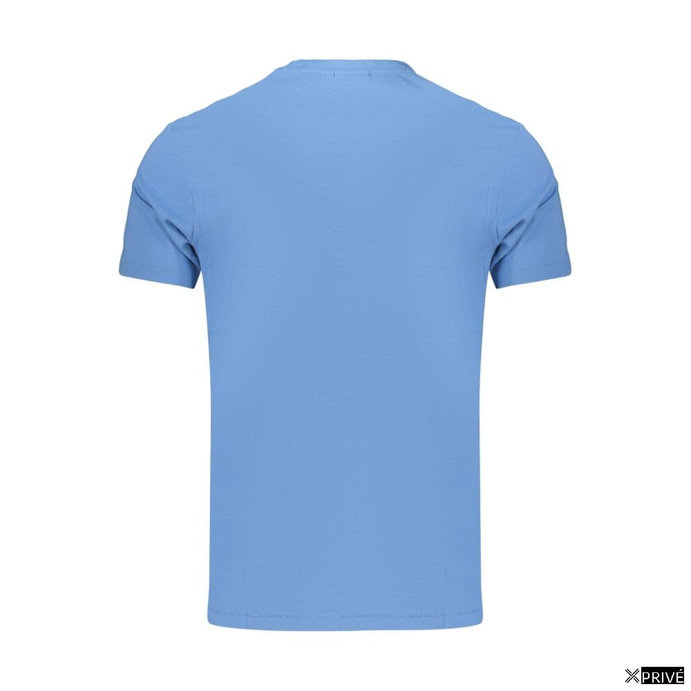 T-shirt bleu en Coton — 2