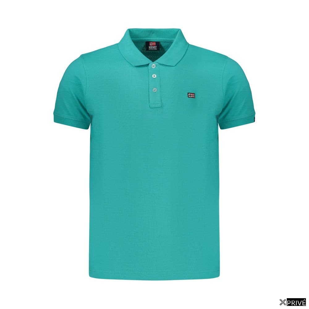 Polo vert en Coton — 1