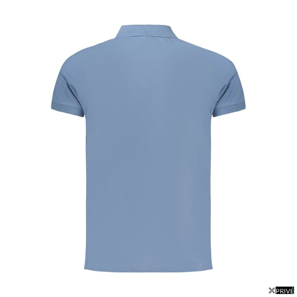 Polo bleu en Coton — 2