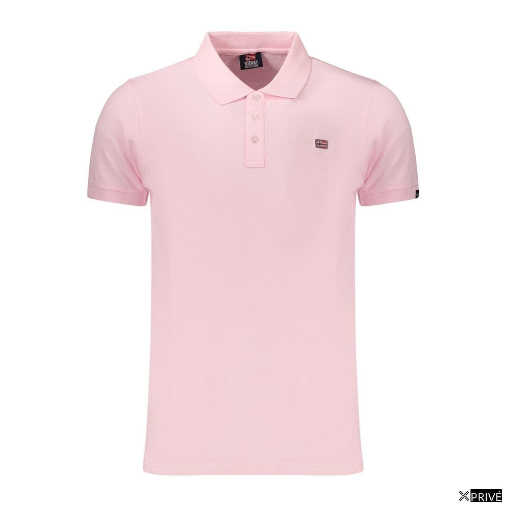 Polo rose en Coton — 1