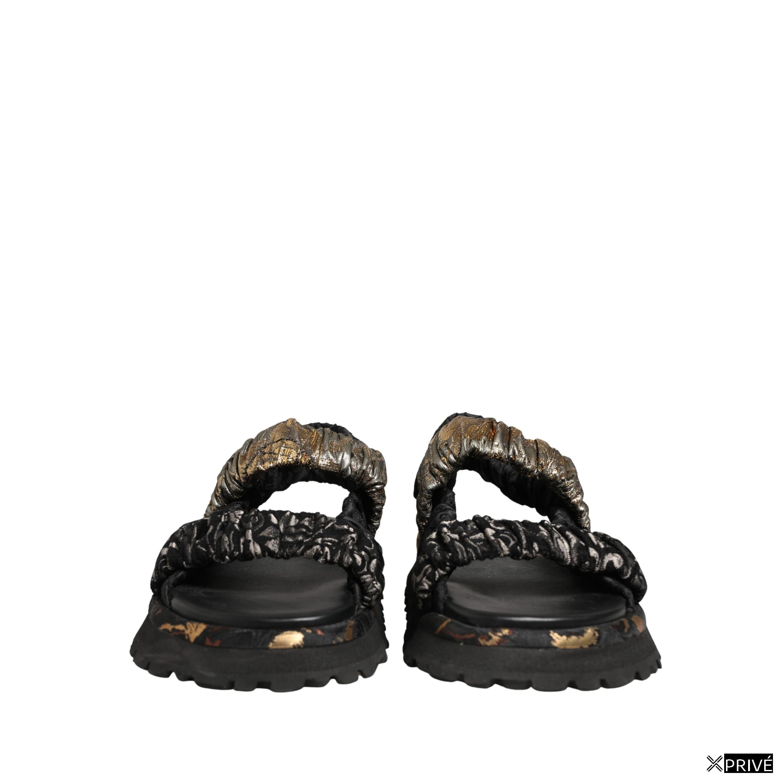 Sandales noires en Cuir — 5