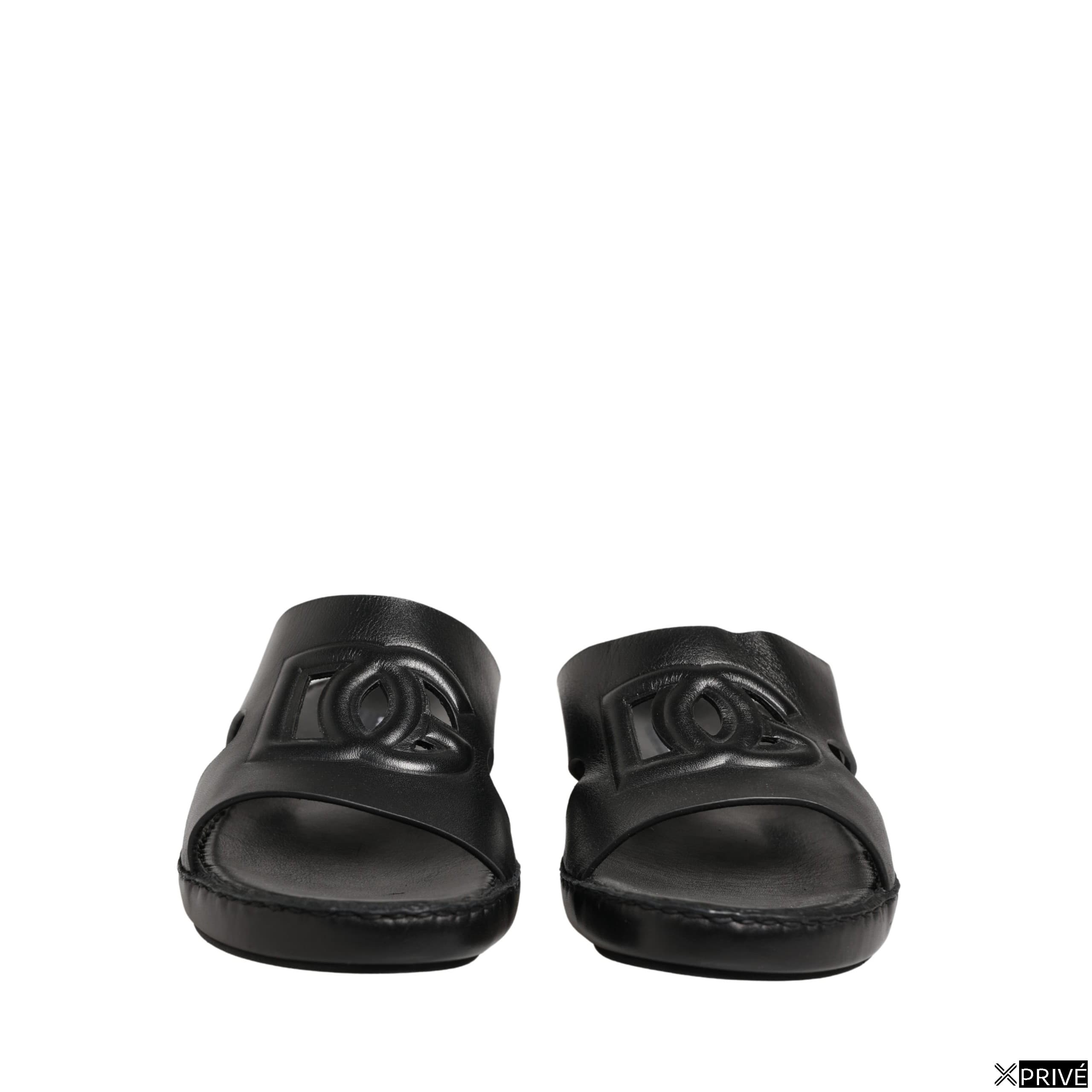 Sandales noires en Cuir — 5