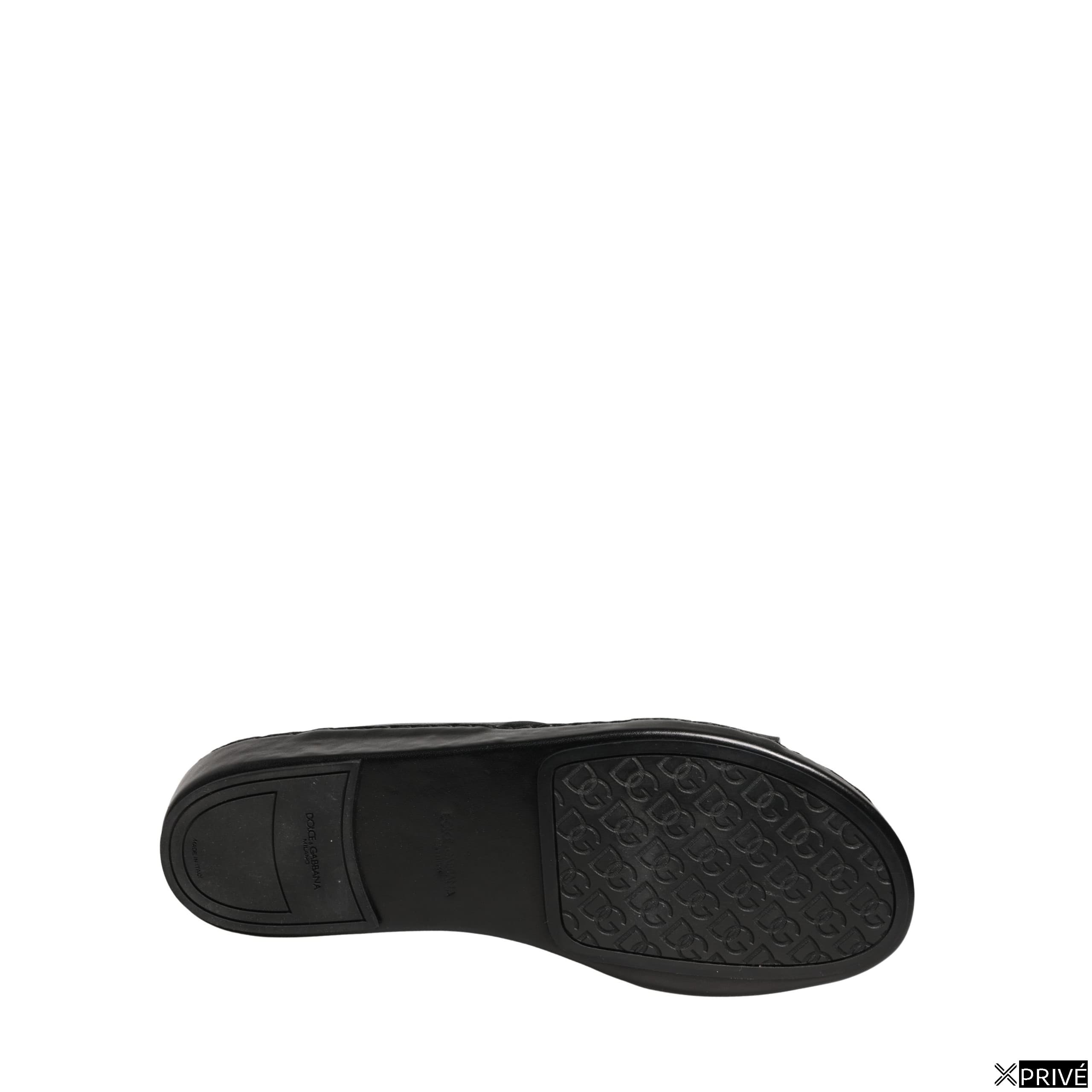 Sandales noires en Cuir — 3