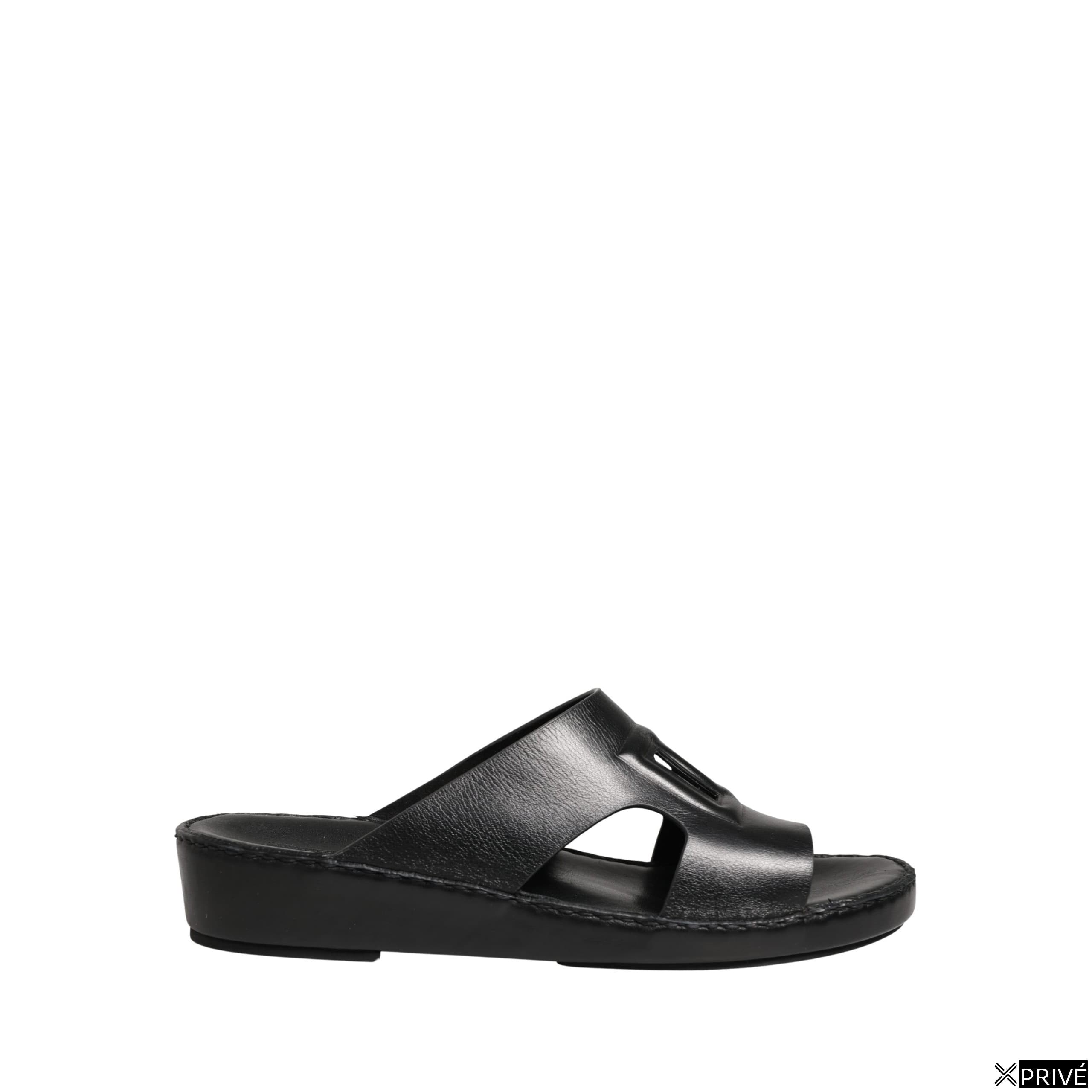 Sandales noires en Cuir — 1