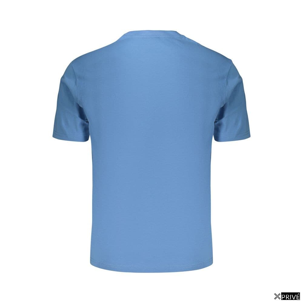 T-shirt bleu en Coton — 2