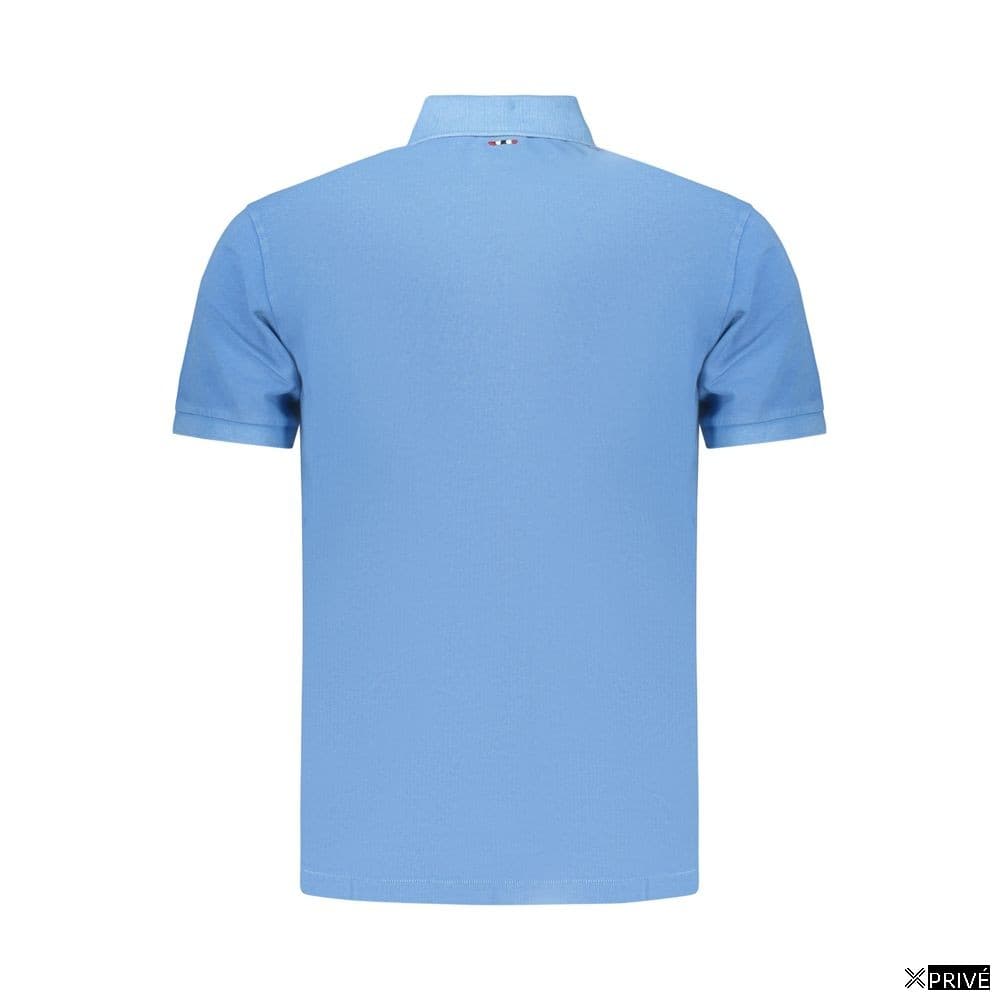 Polo bleu en Coton — 2