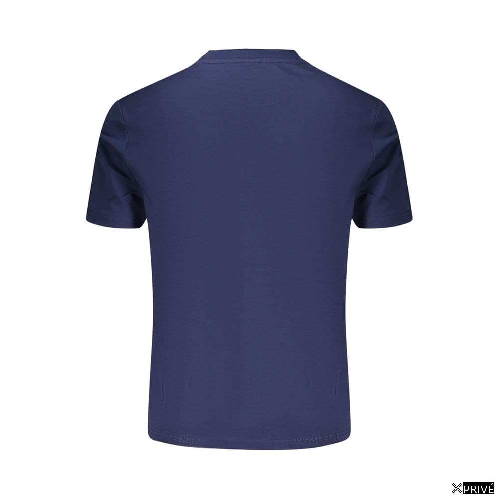 T-shirt bleu en Coton — 2