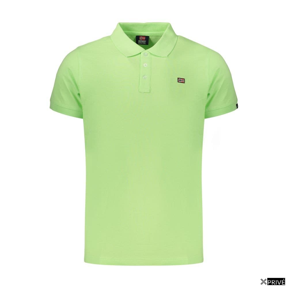 Polo vert en Coton — 1