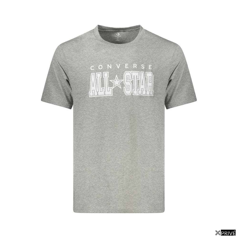 T-shirt gris en Coton — 1
