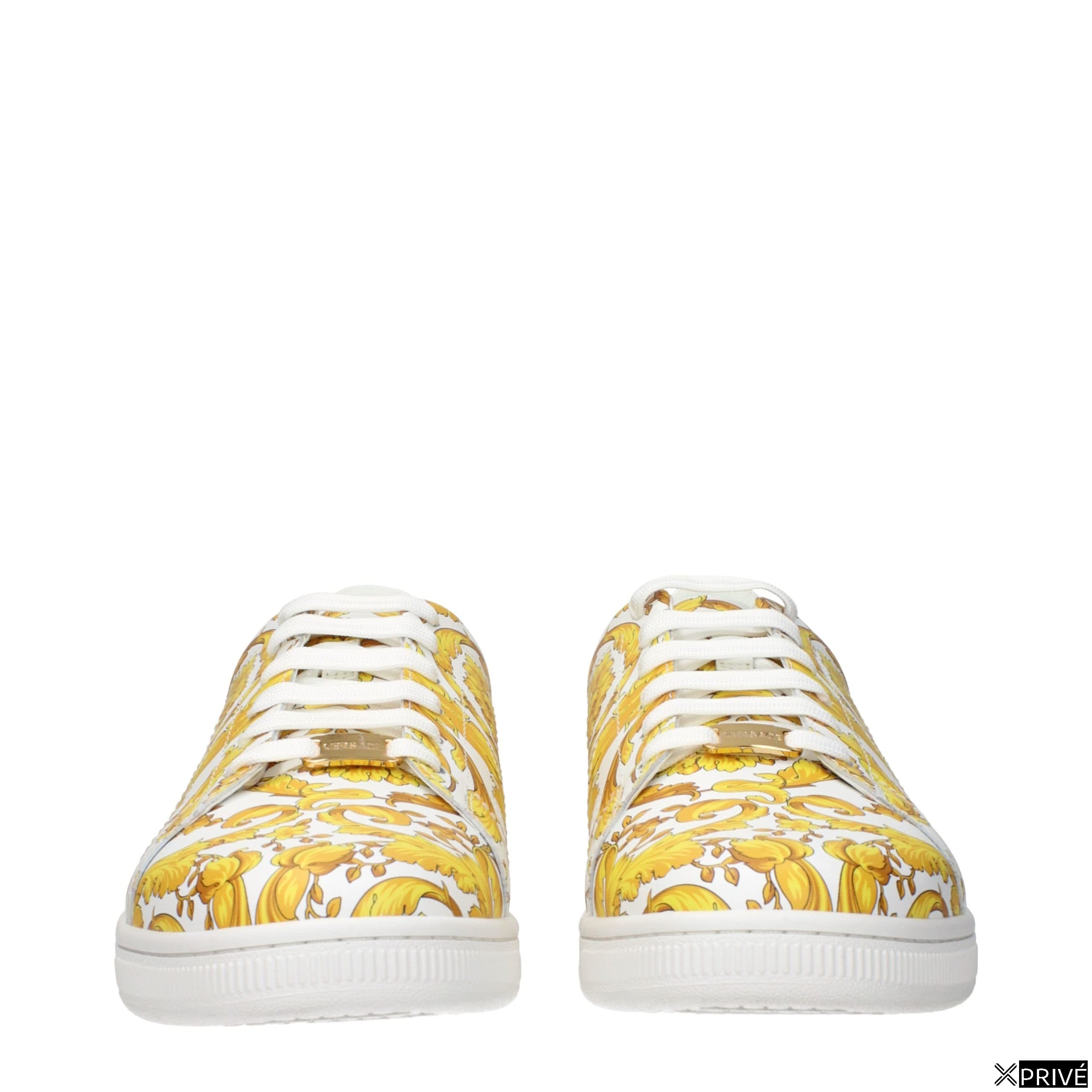 Chaussures de sport bleues en Cuir — 3