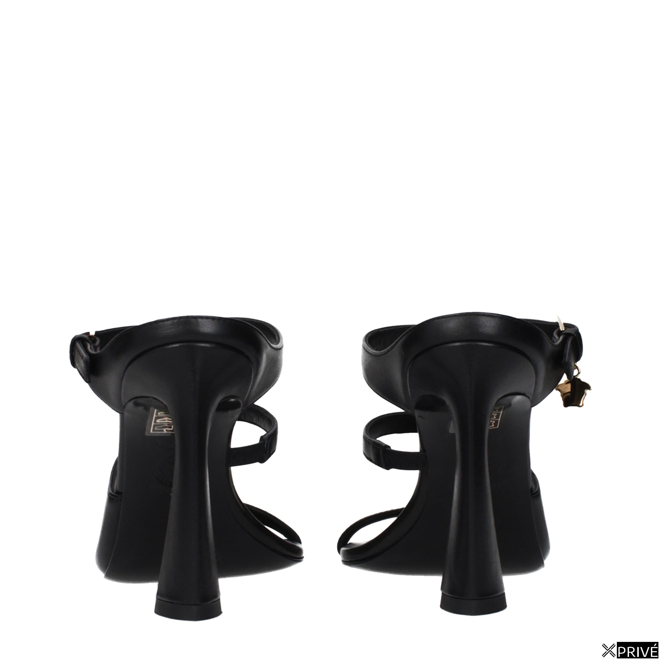 Sandales noires en Cuir — 5