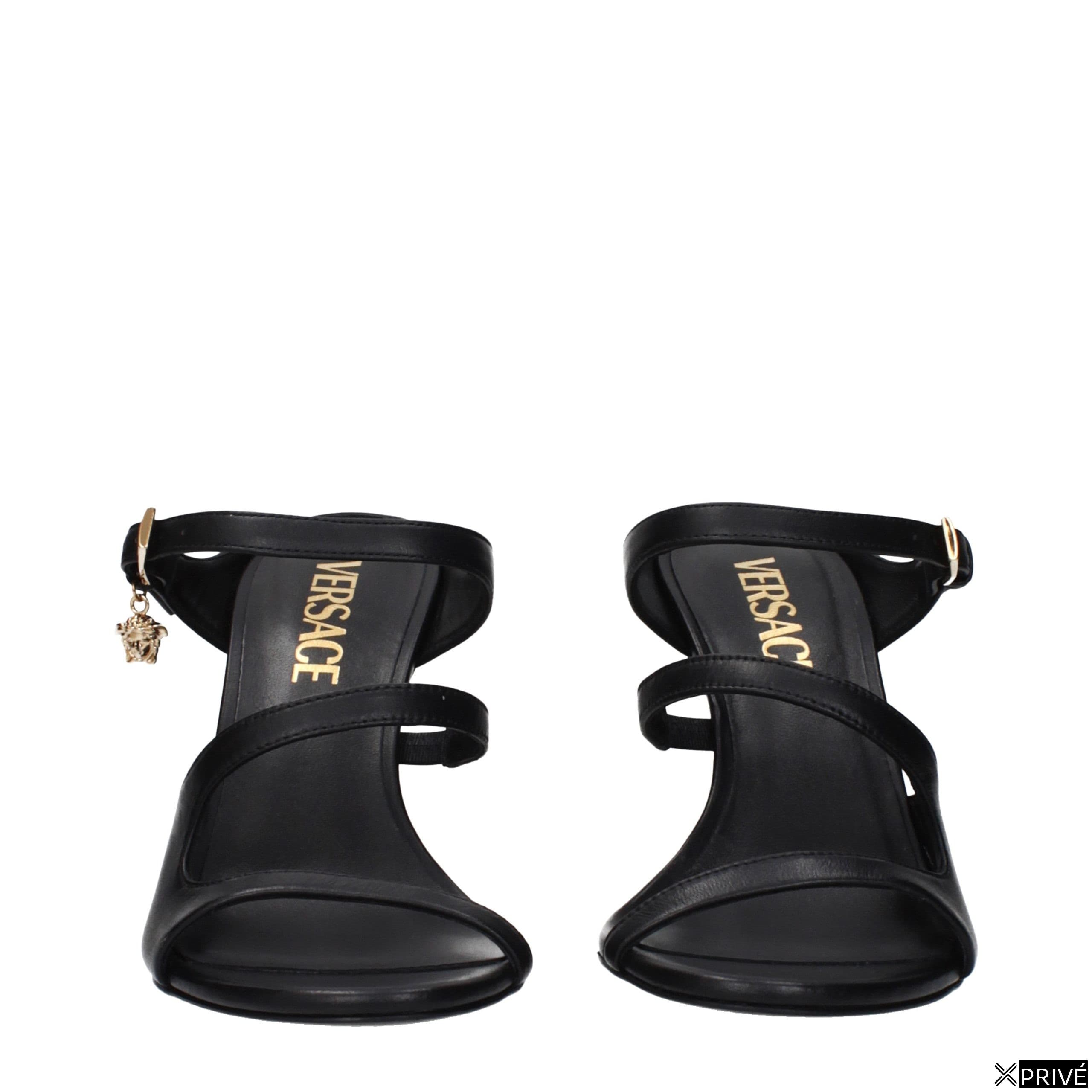 Sandales noires en Cuir — 3