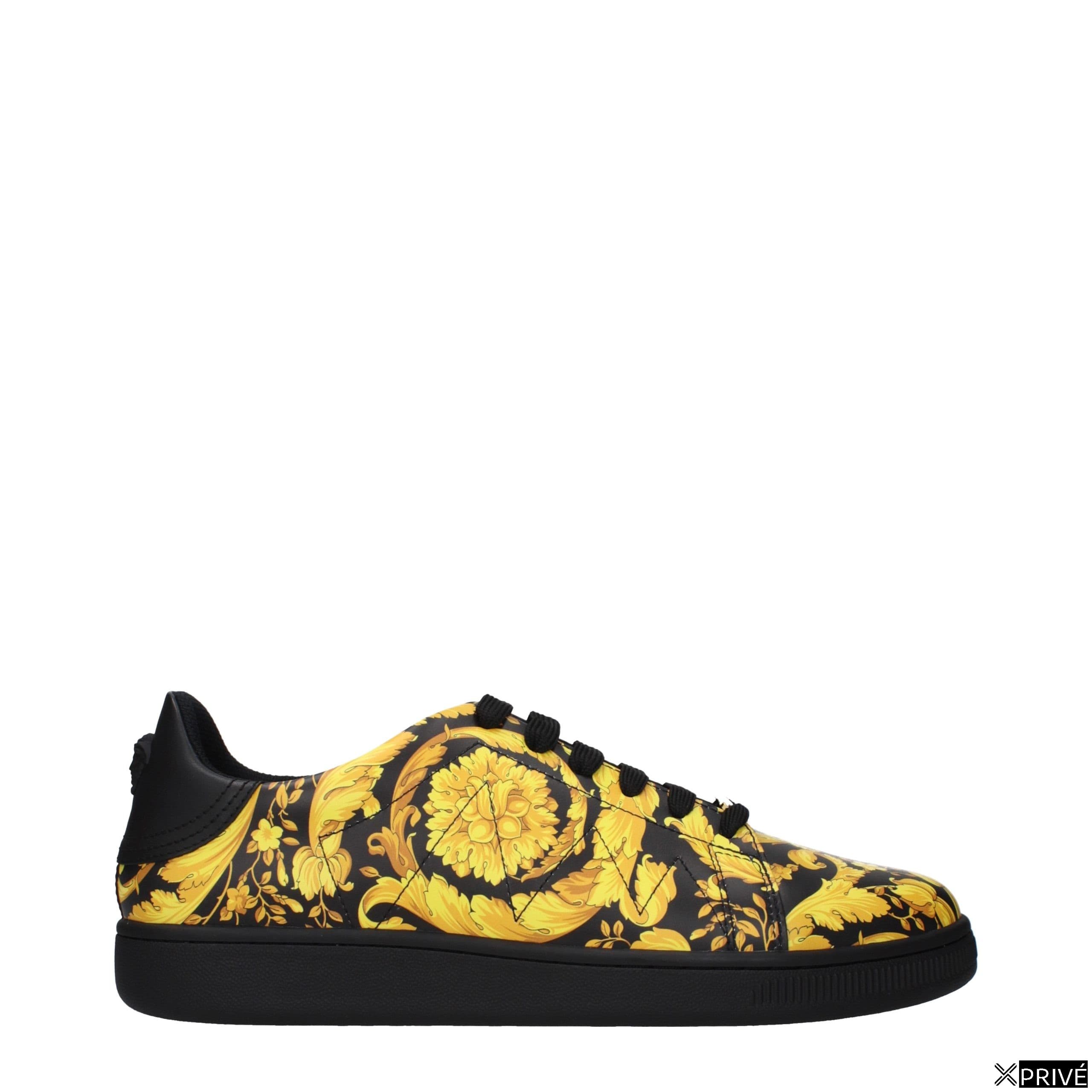 Chaussures de sport noires en Cuir — 1