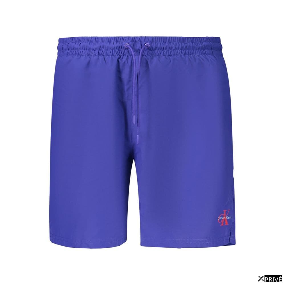 Maillot de bain bleu en Polyester — 1