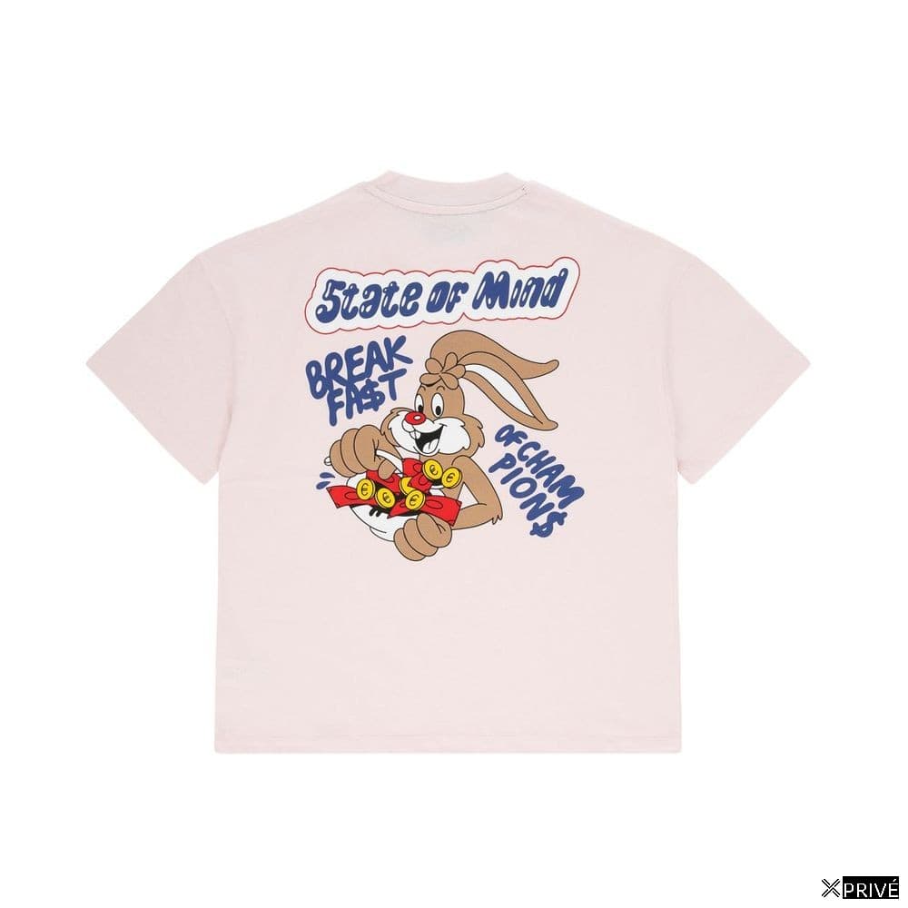 T-shirt rose en Coton — 2
