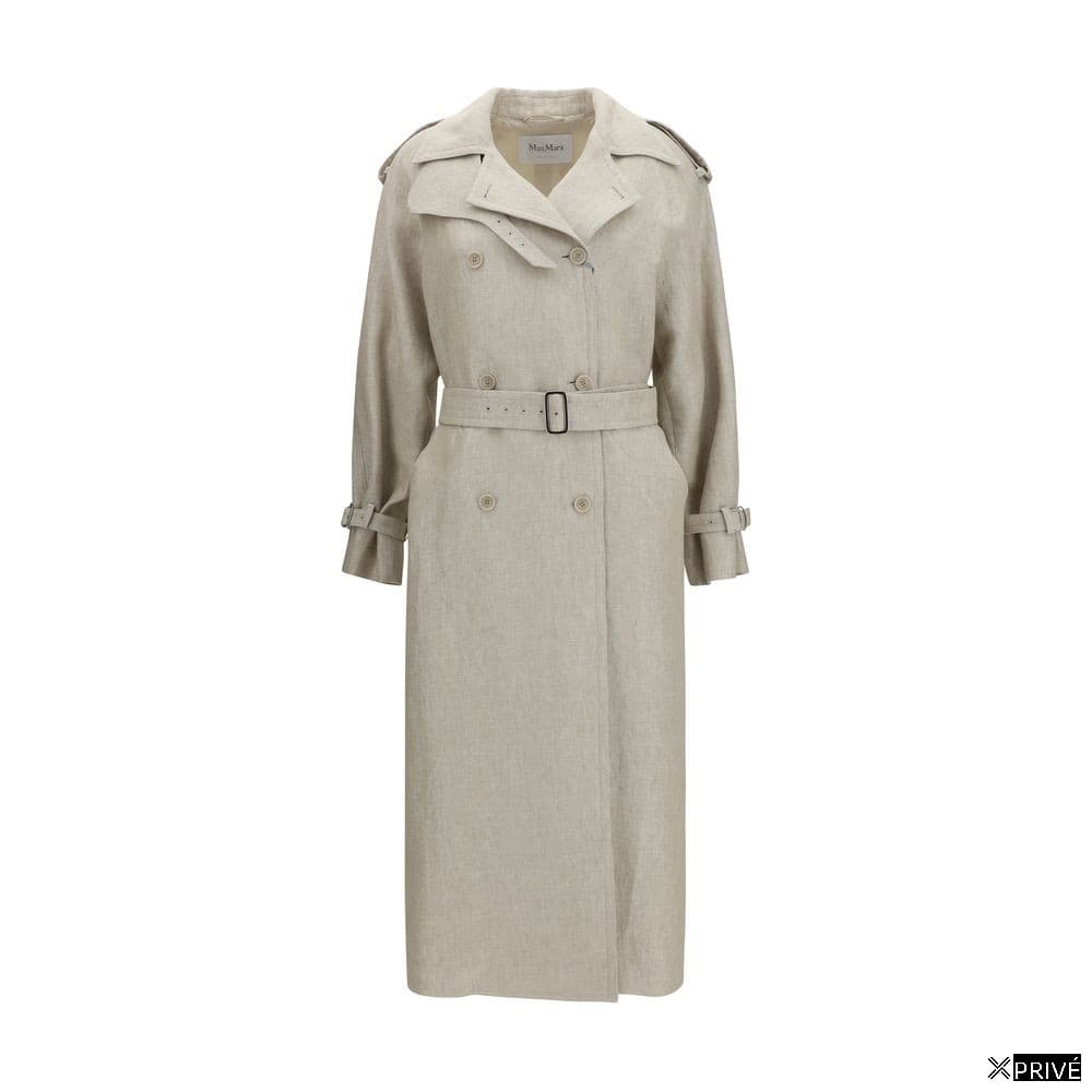 Trench brun en Lin — 1