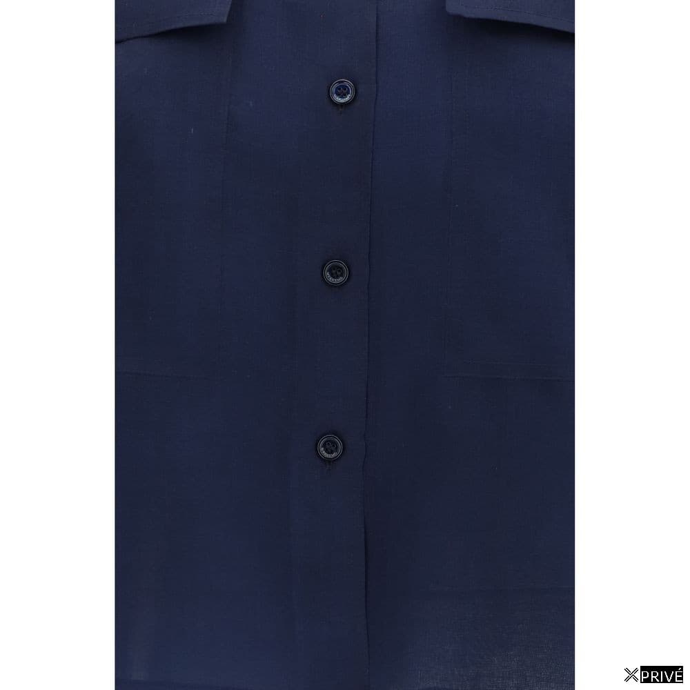 Chemise bleue en Soie — 3