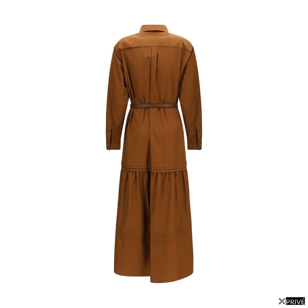 Robe brune en Coton — 2
