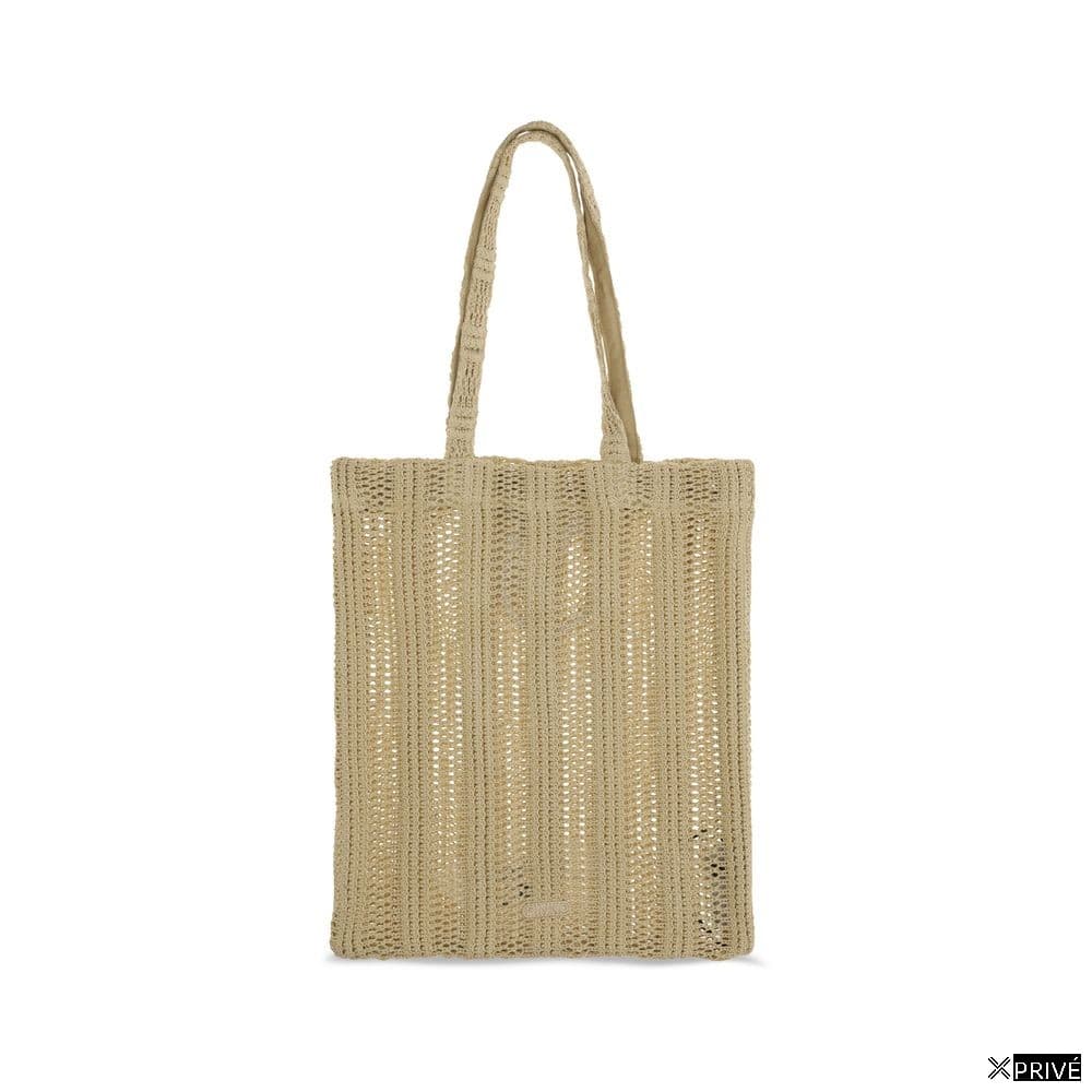 Sac bandoulière beige en Raphia — 2