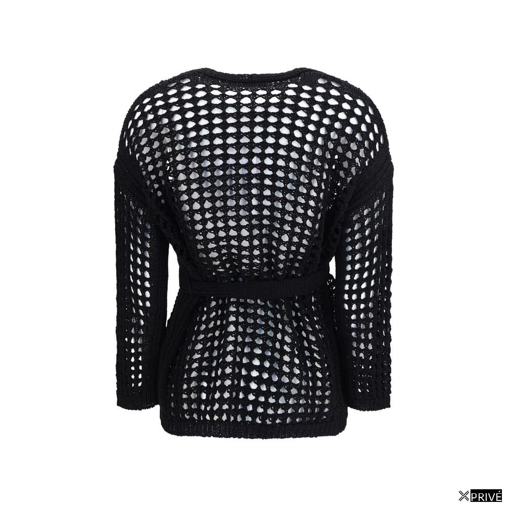 Pull noir en Coton — 2