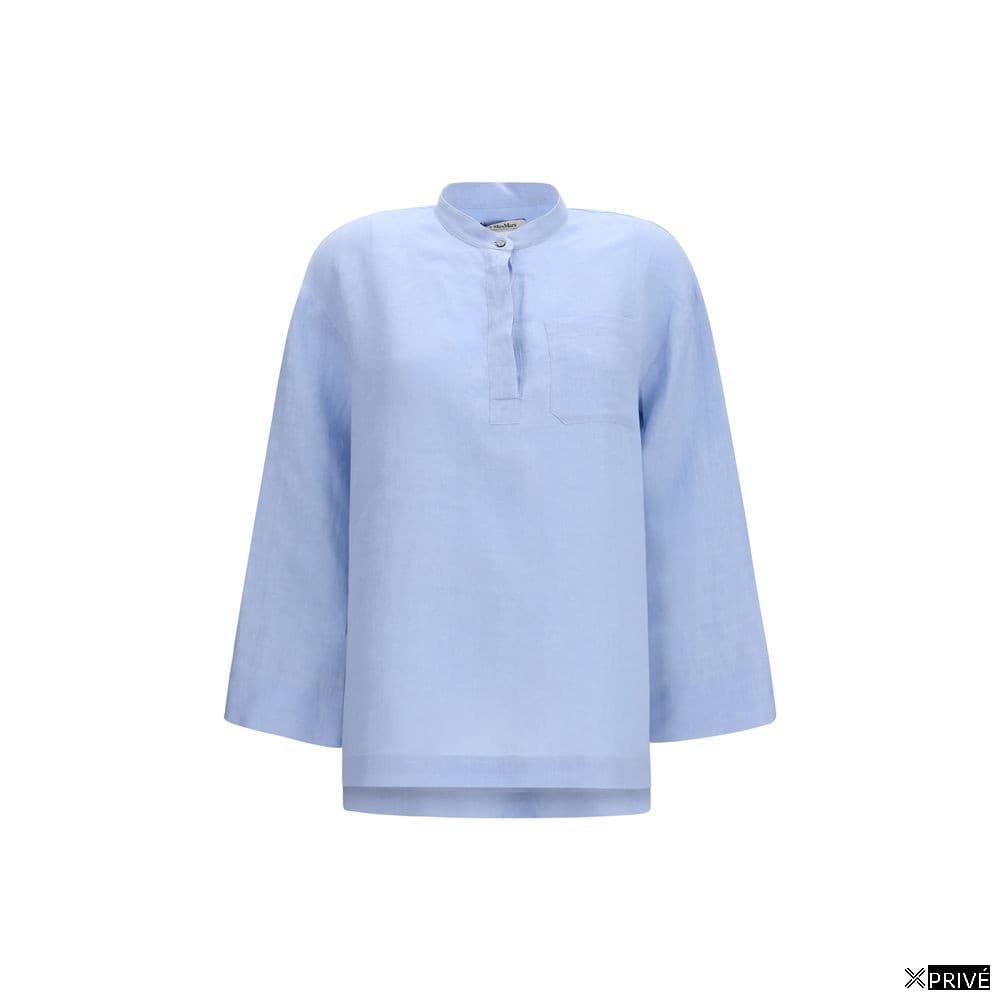 Chemise bleue en Lin — 1