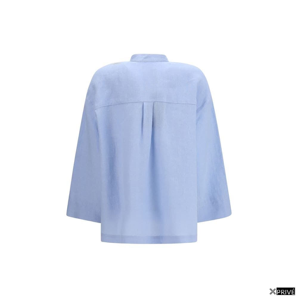Chemise bleue en Lin — 2