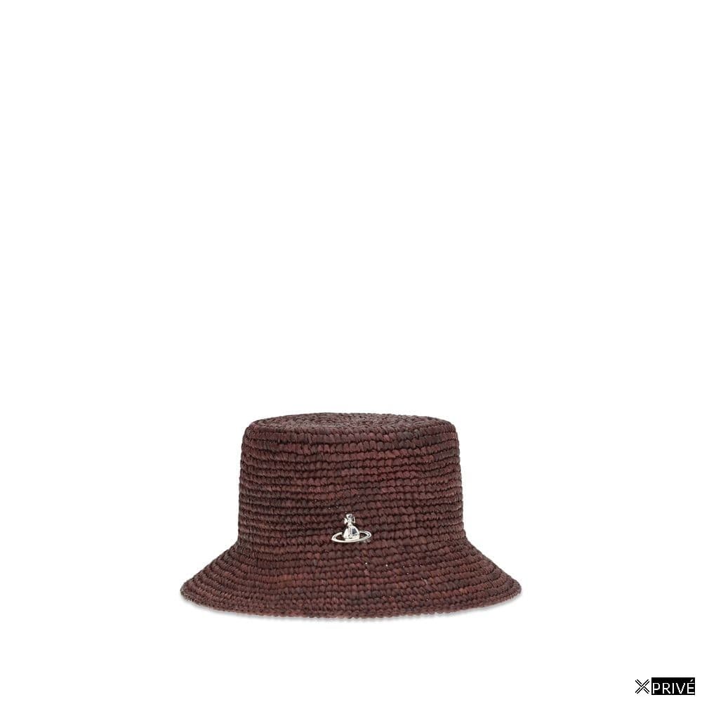 Chapeau brun en Raphia — 1