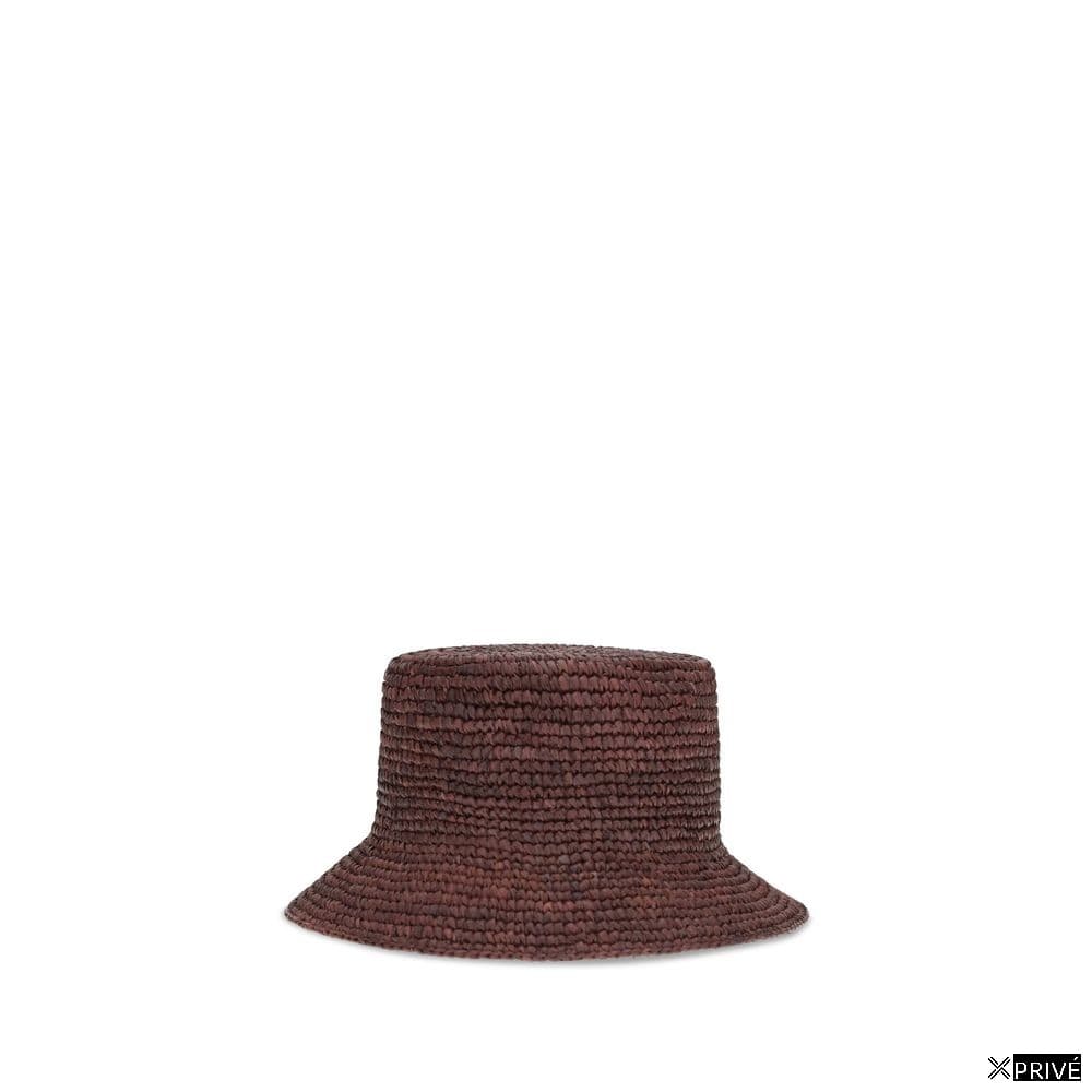 Chapeau brun en Raphia — 2