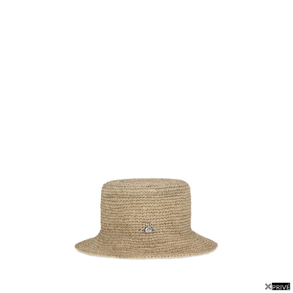 Chapeau beige en Raphia — 1