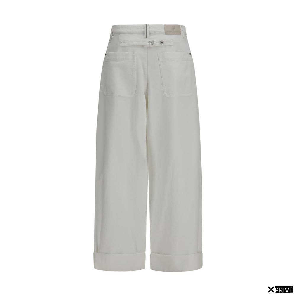 Jeans blanc en Coton — 2
