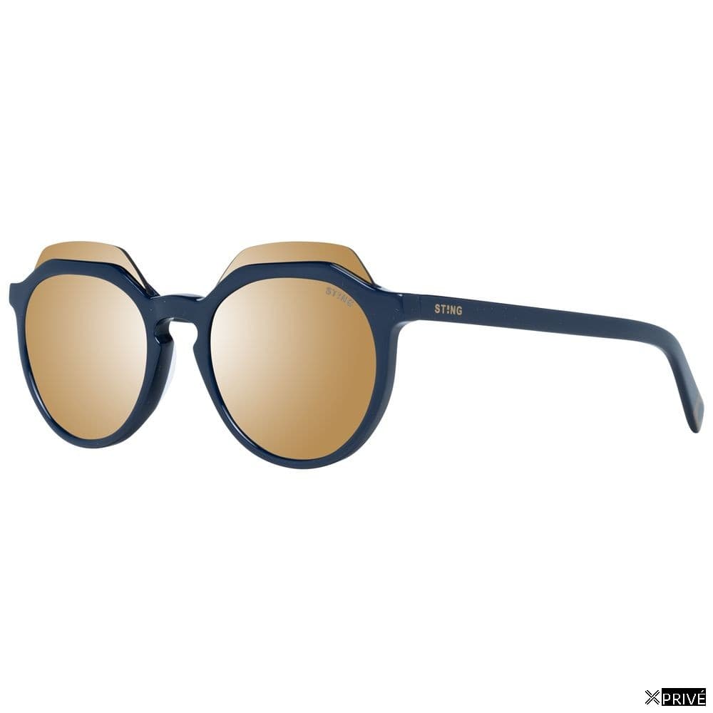 Lunettes de soleil bleues en Plastique — 1