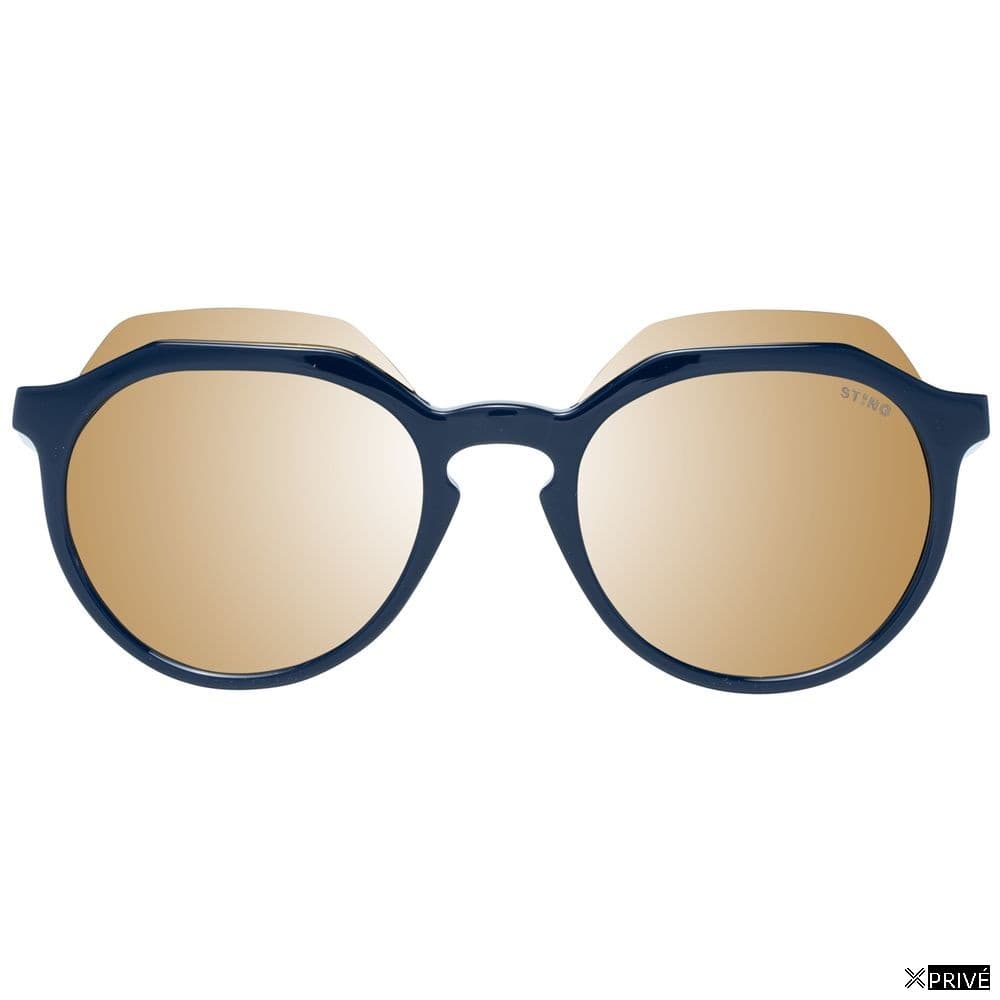 Lunettes de soleil bleues en Plastique — 2
