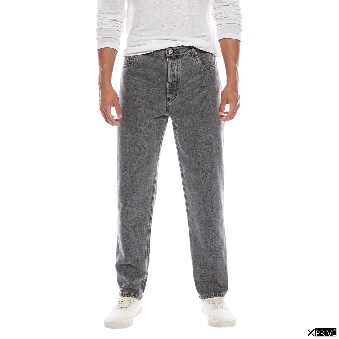 Jeans bleu clair en Coton — 1