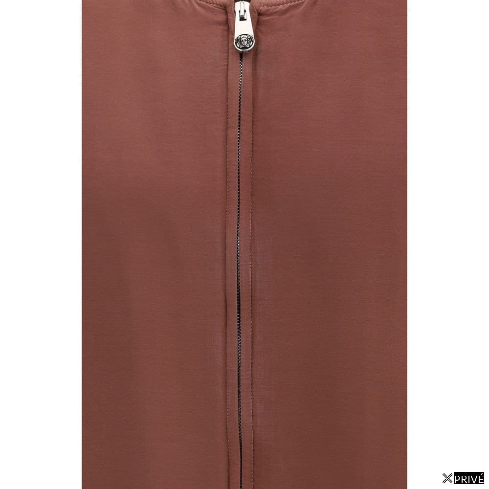 Veste bordeaux en Soie — 3