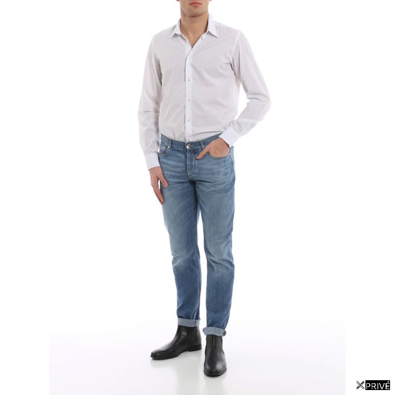 Jeans bleu en Coton — 2