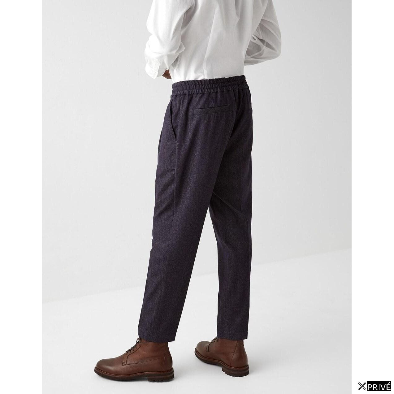 Blue Wool Pants — 2