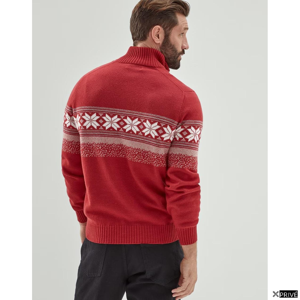 Red Cashmere Sweater — 4