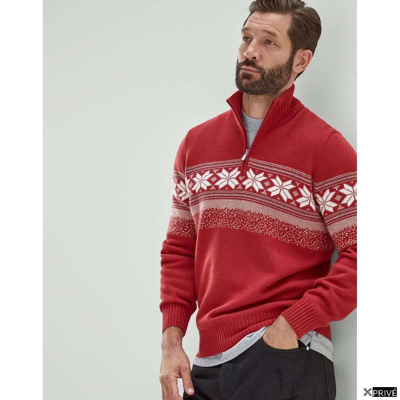 Red Cashmere Sweater — 5
