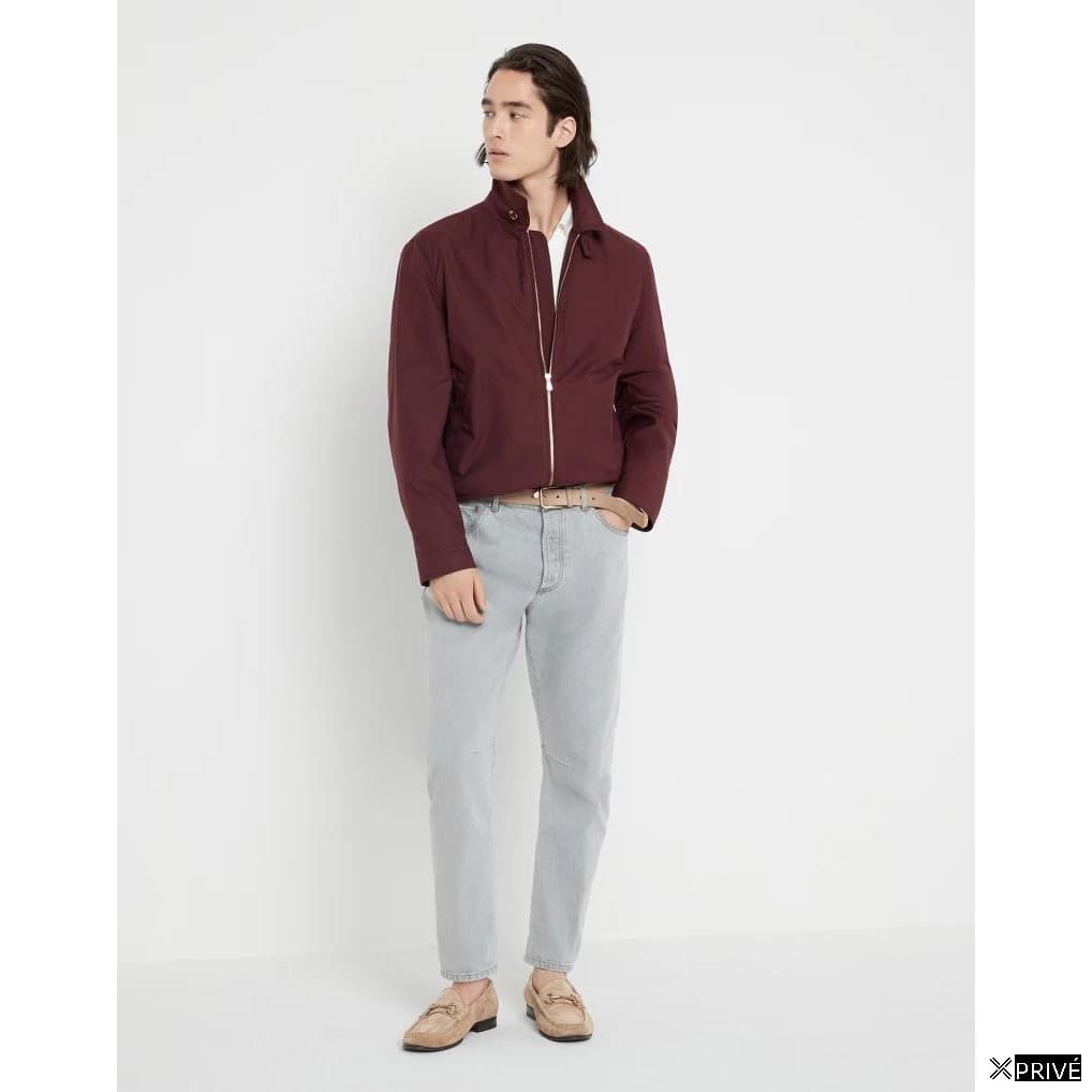 Jeans bleu en Coton — 1