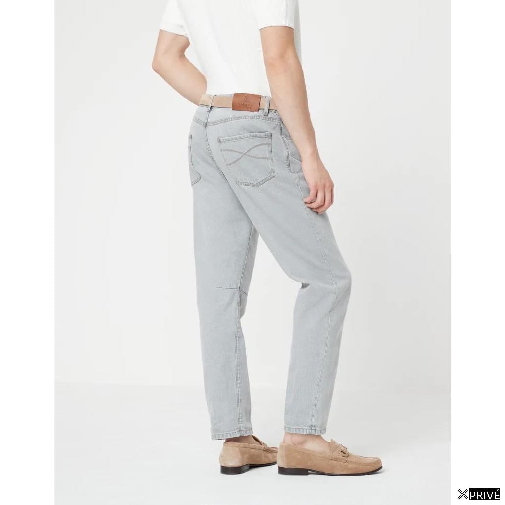 Jeans bleu en Coton — 2