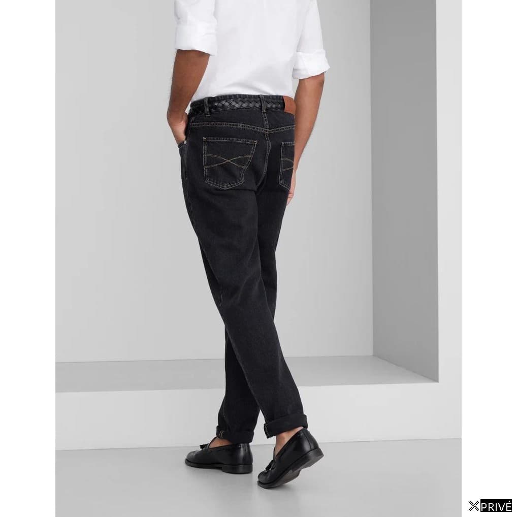 Jeans bleu en Coton — 2