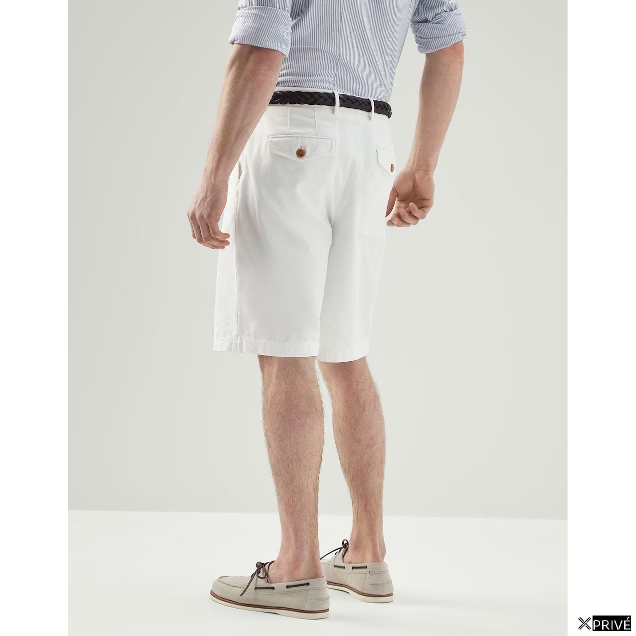 Short blanc en Coton — 4
