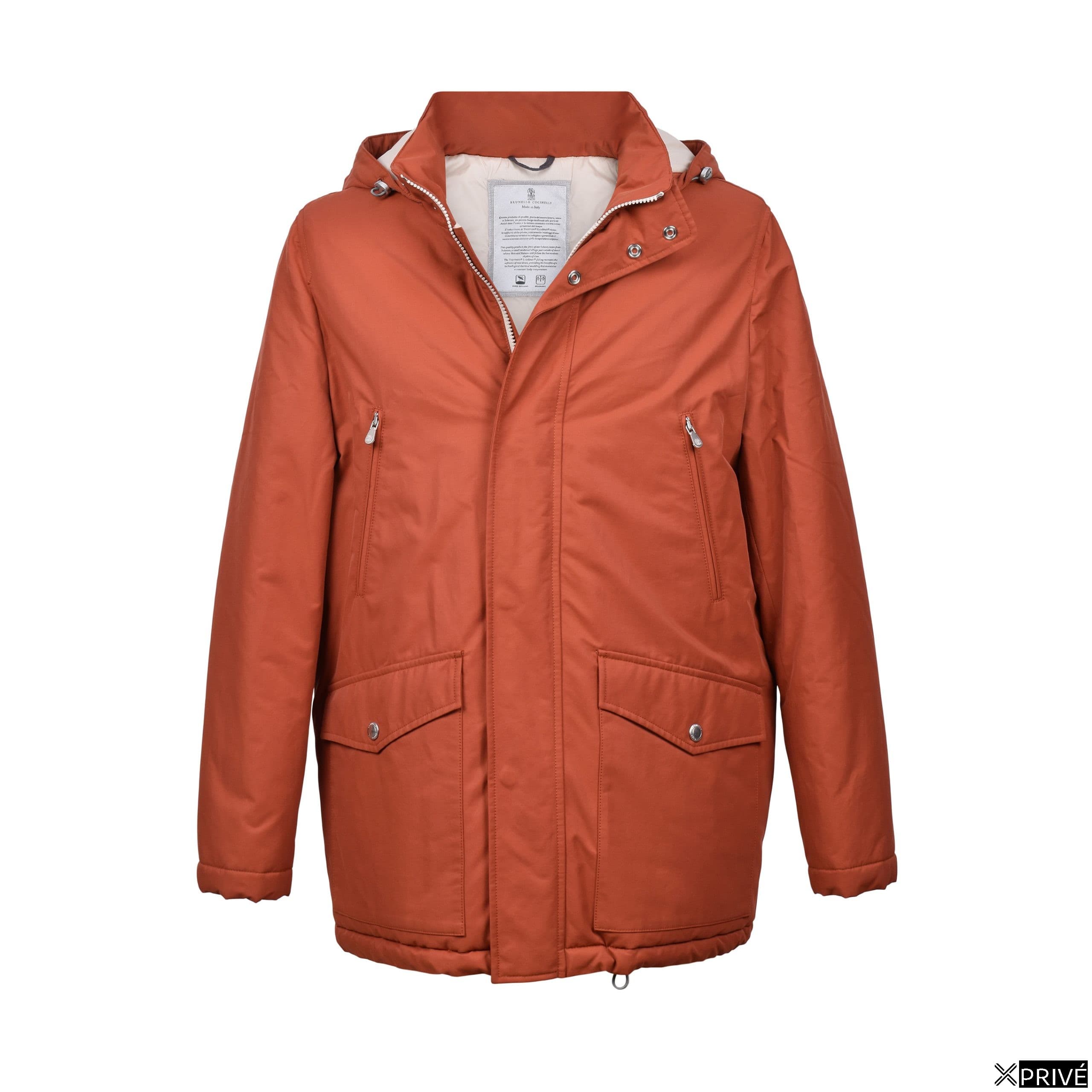 Bicolor Cotton Parka — 1