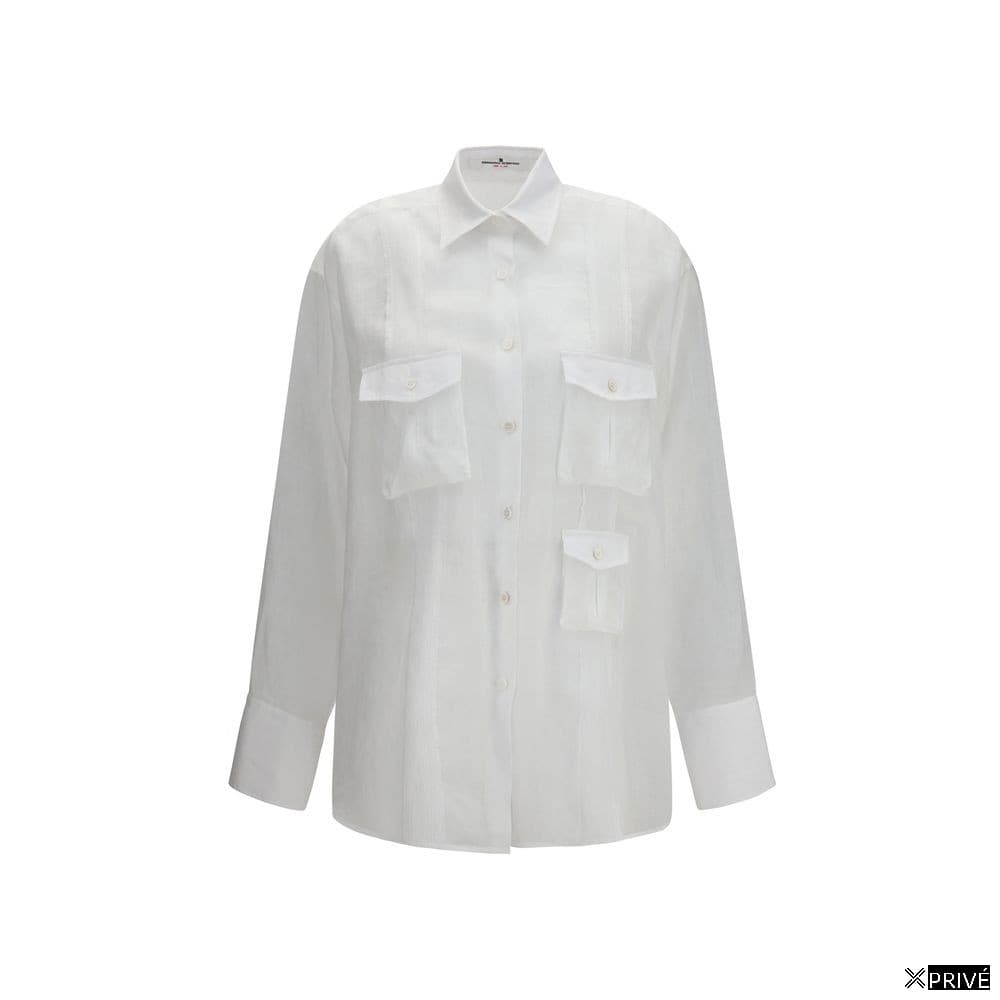 Chemise blanche en Ramie — 1