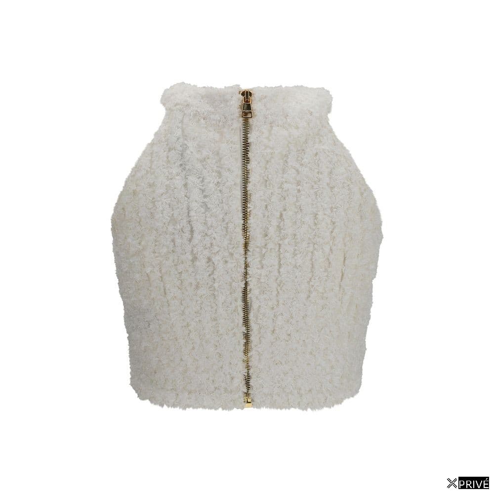 Top blanc en Viscose — 2