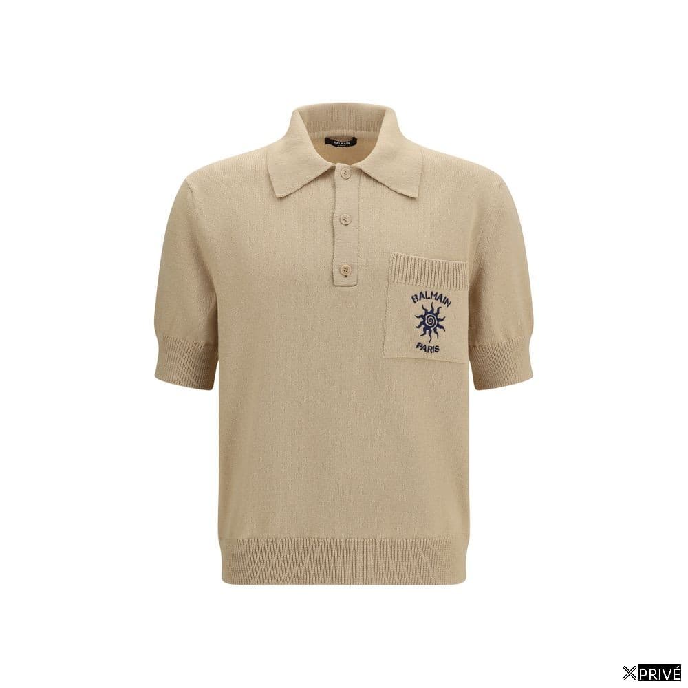 Polo beige en Coton — 1