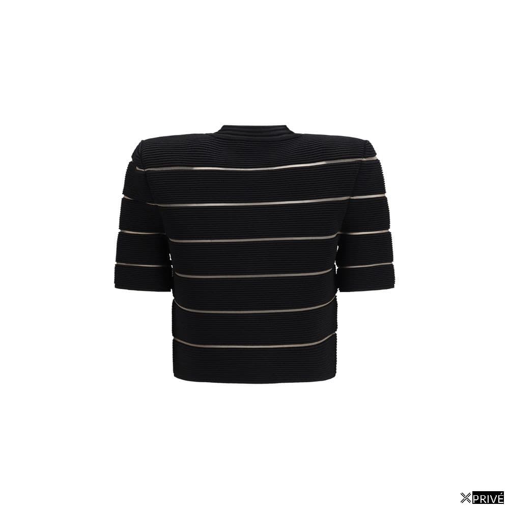 Pull noir en Viscose — 2