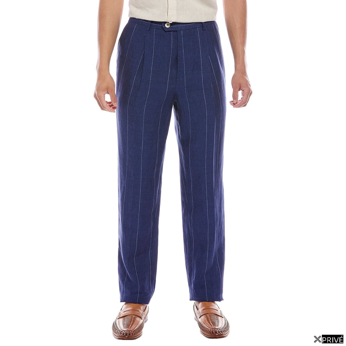 Jeans bleu en Lin — 1