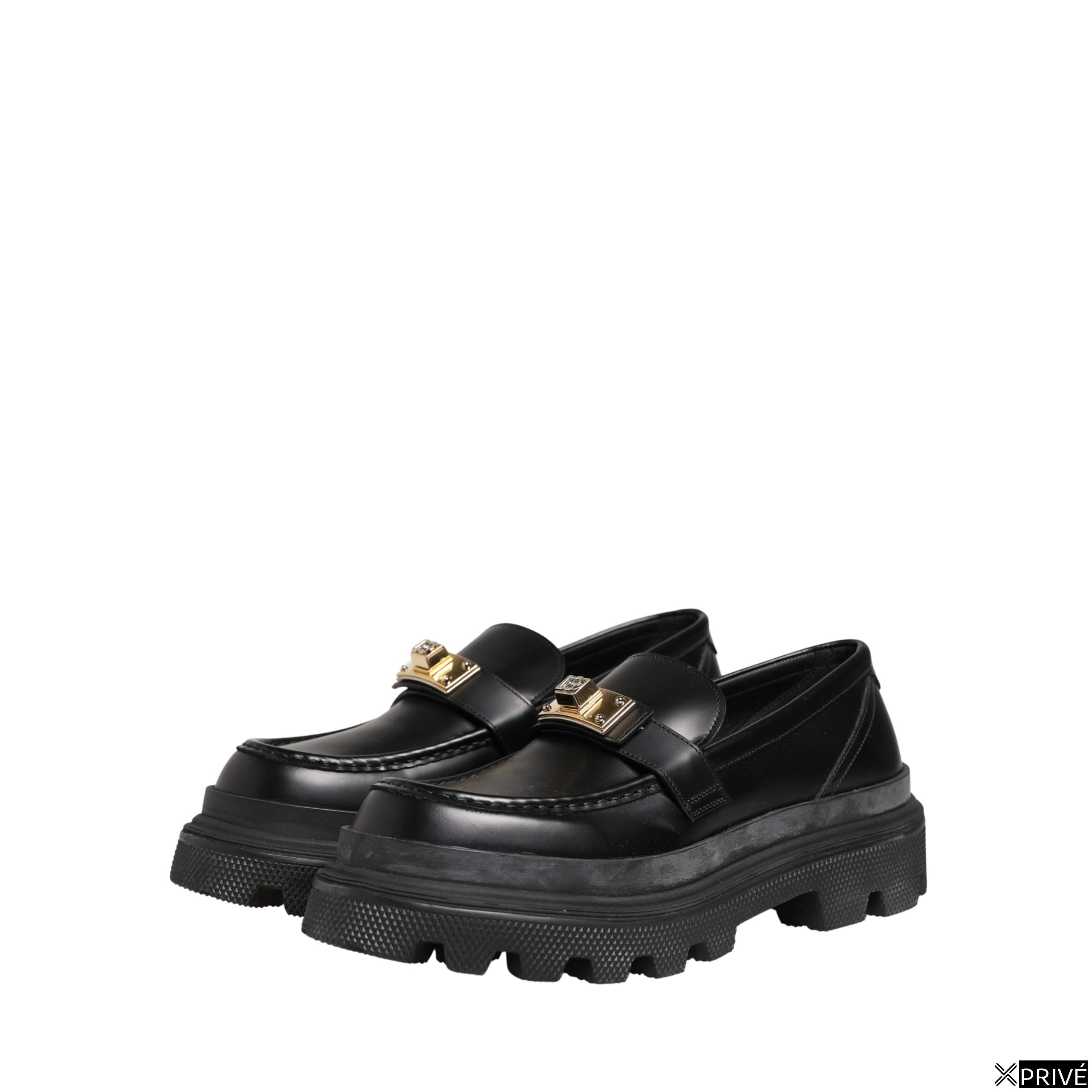 Mocassin noir en Cuir — 6